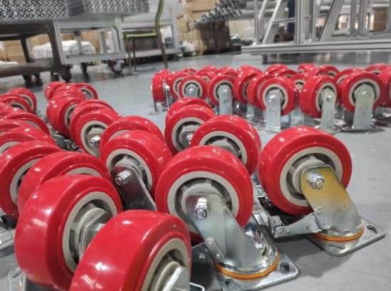 industrial wheels for aluminum frame