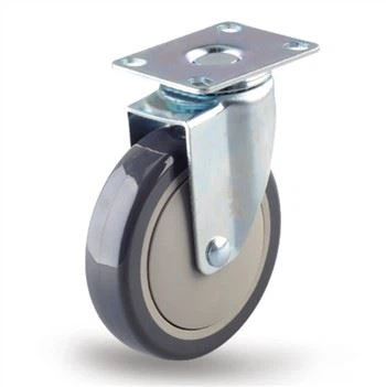 Ruote girevoli PU light duty da 4 pollici